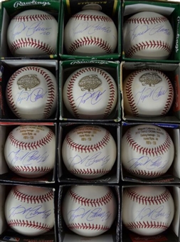 Lot of 12 Miguel Cabrera Autograph Special Baseball Lot 